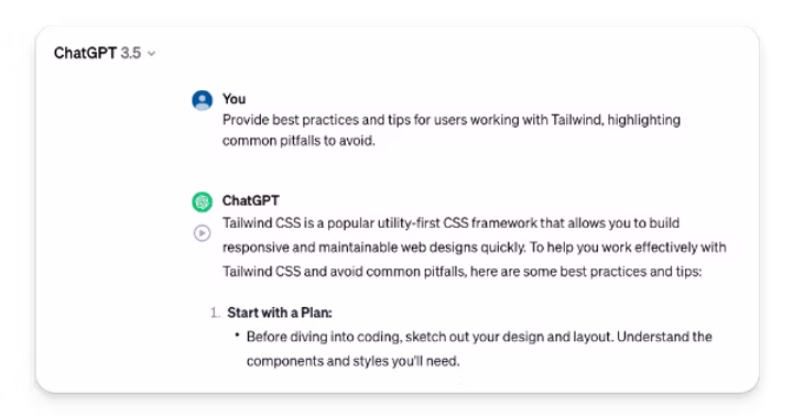 ChatGPT prompt- Provide best practices and tips for users working with [specific topic], highlighting common pitfalls to avoid