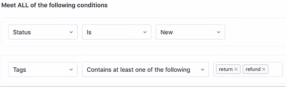 Zendesk trigger condition to automatically assign a ticket