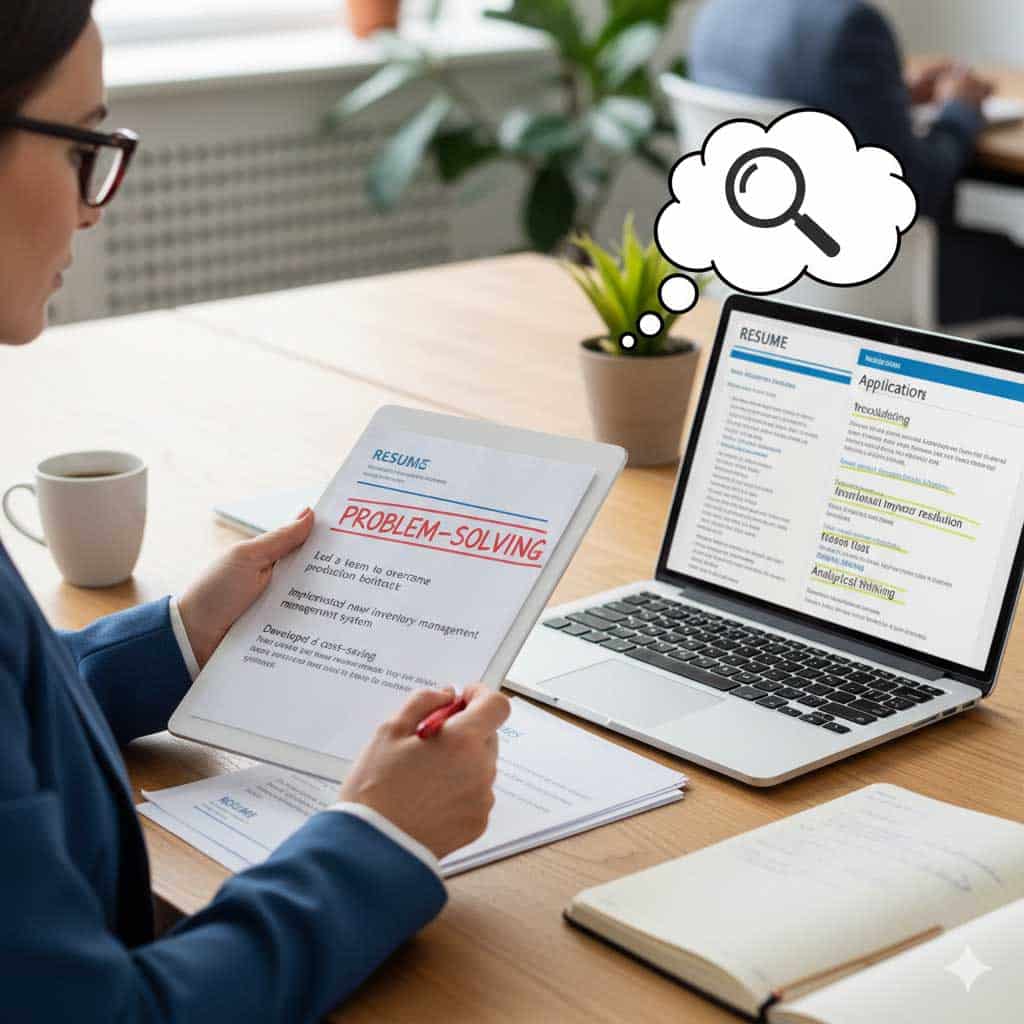 problem solving skills in resumes