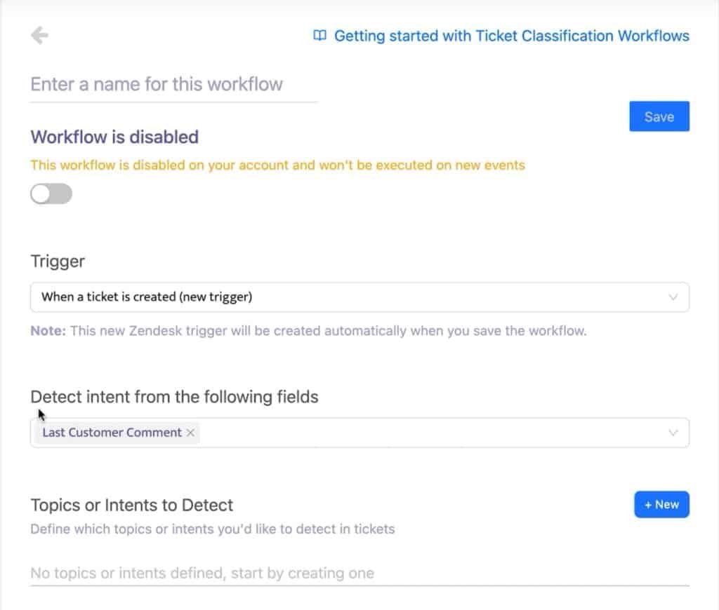 Automated tagging - Zendesk Ticket Classification