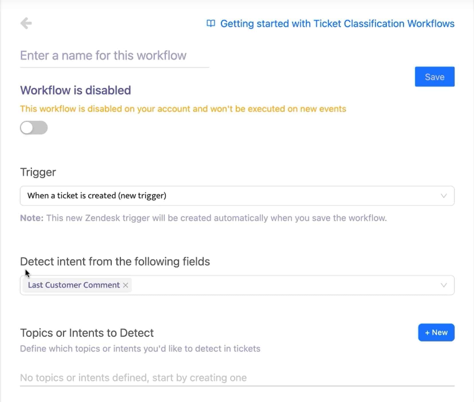 Automated tagging - Zendesk Ticket Classification