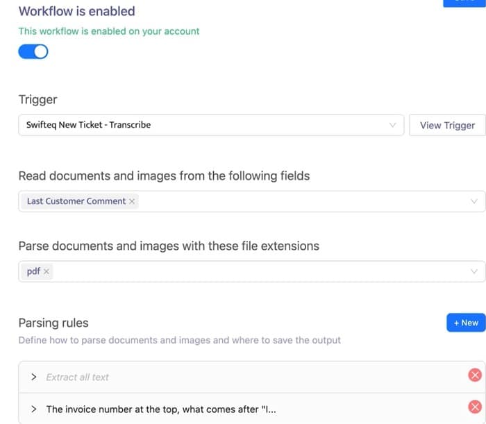 Zendesk trigger integration